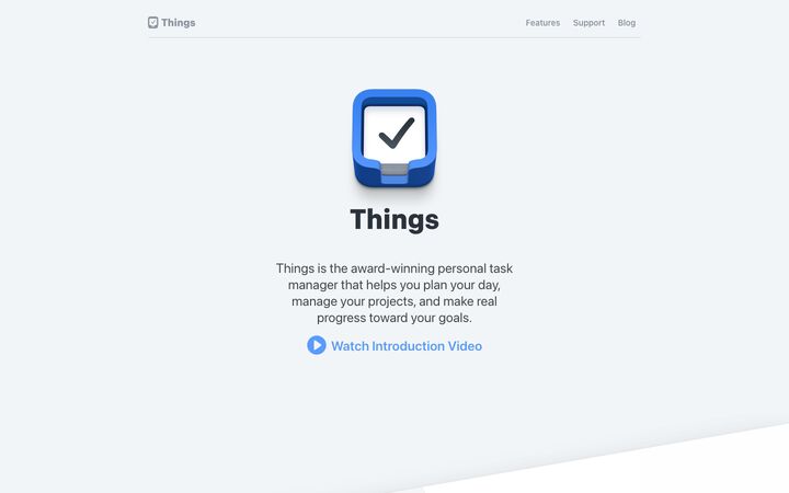 Things homepage