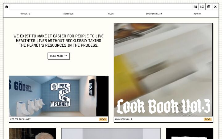 Oatly homepage